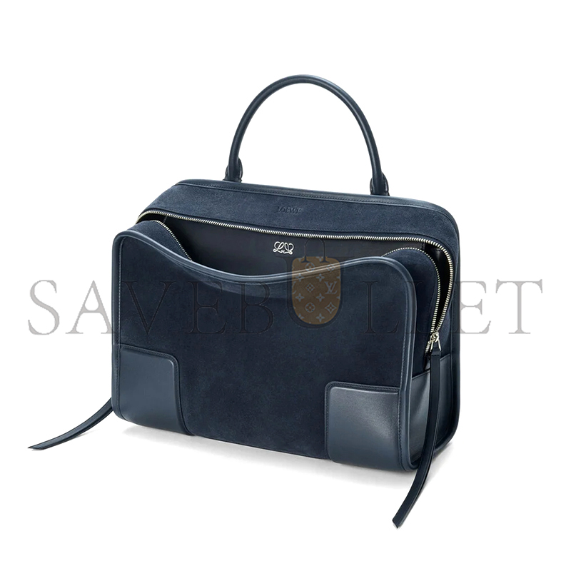 L0ew* LARGE AMAZONA 180 BAG IN SUEDE A039ASRX03 (34.5*27*14cm)